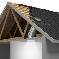 Tunele solare pentru  acoperiş înclinat